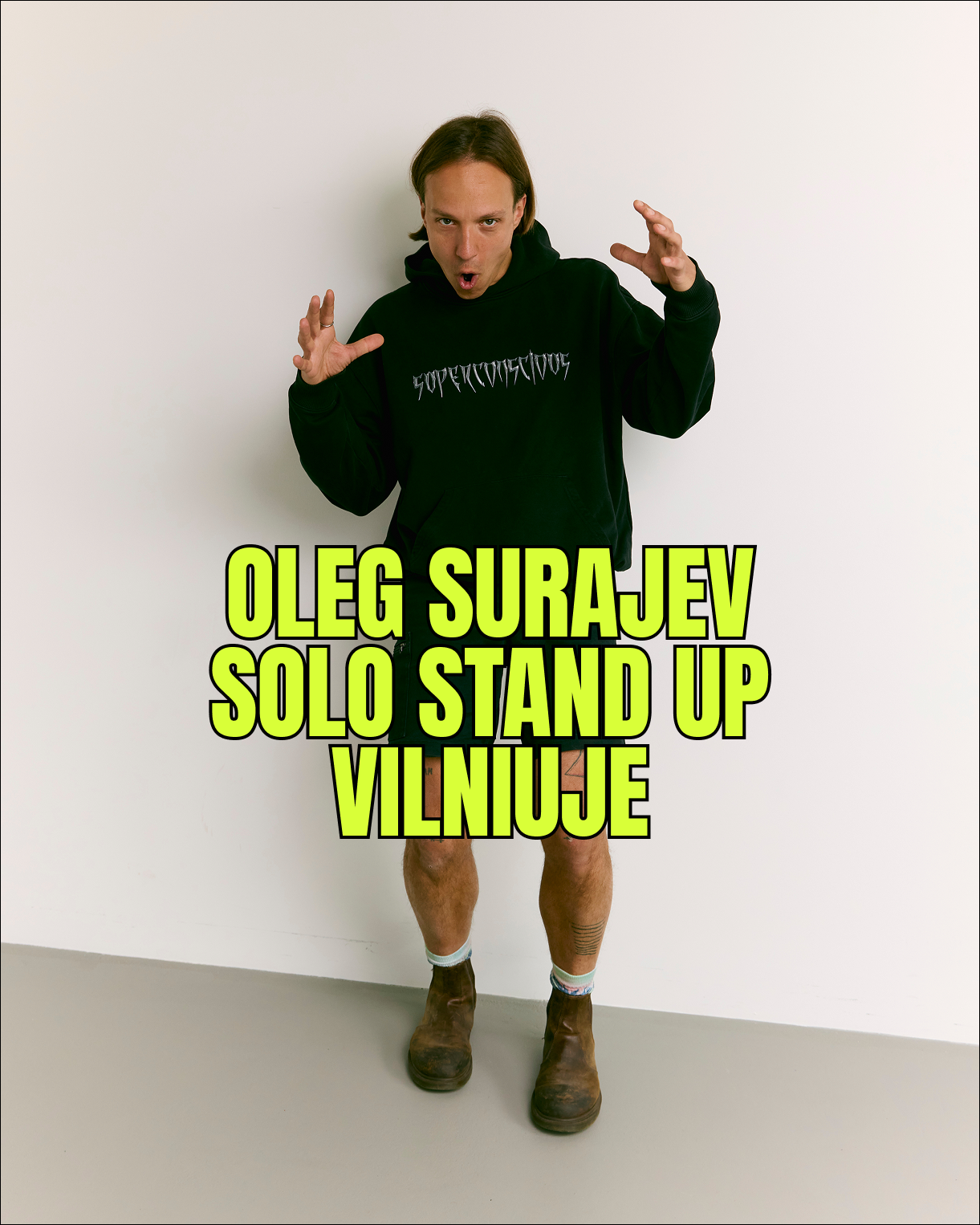 Oleg Surajev Solo Stand Up Vilniuje